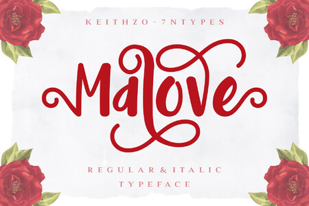 Malove font